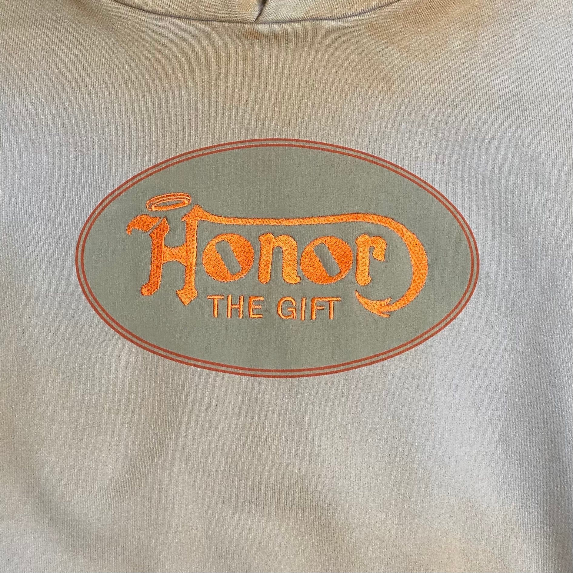 Honor The Gift Hoodie (Brown) - HTG001 - Image 2