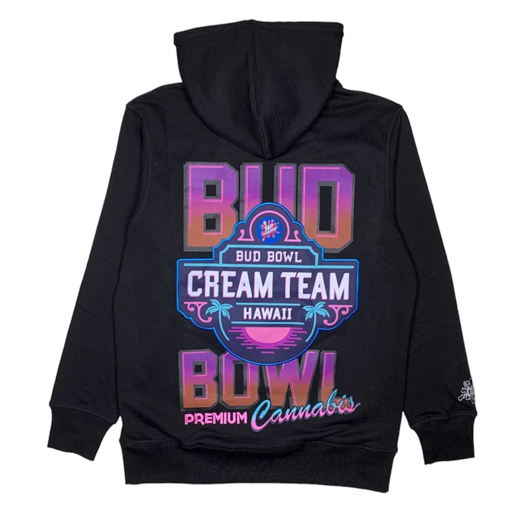 HP Farms Cream Team Hawaii Hoodie (Black) 222-33821 - Image 2