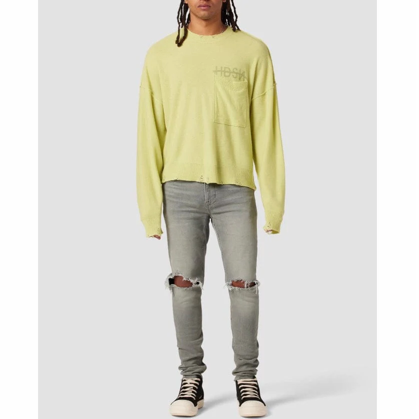 Hudson Zack Skinny Jean (Dark Concrete) 45TFGDAC2402-DAC - Image 6