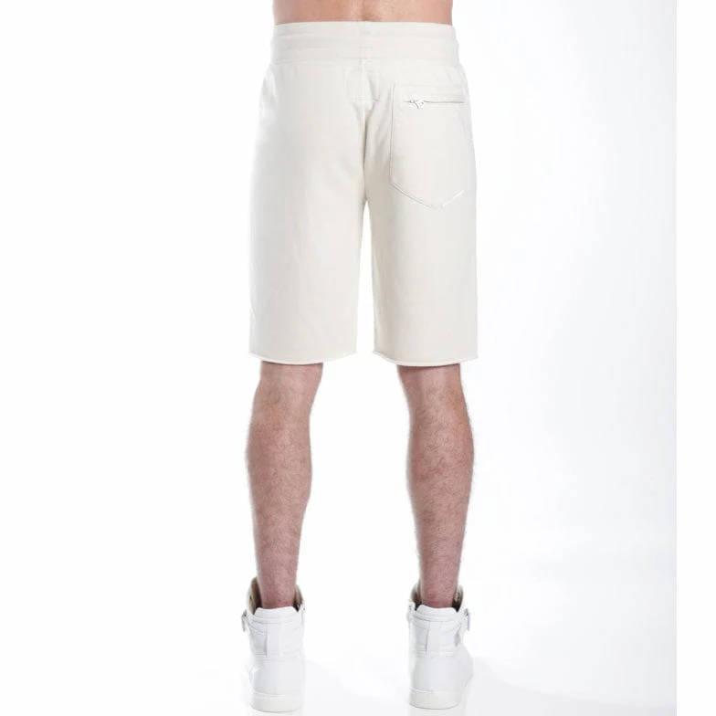 Hvman French Terry Sweatshort (Cream) 322AC-FS29C - Image 2
