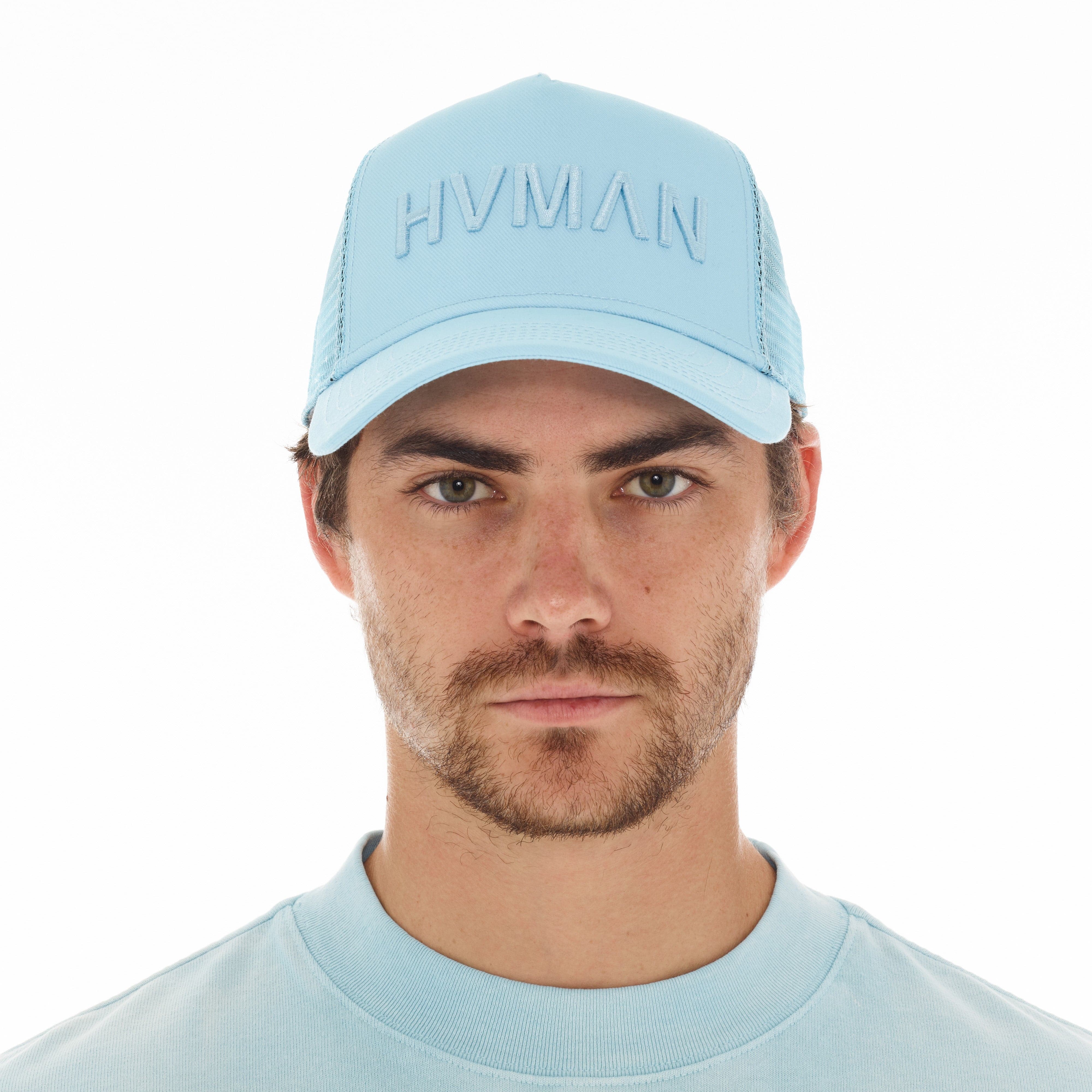 HVMAN MESH TRUCKER CAP IN SKY
