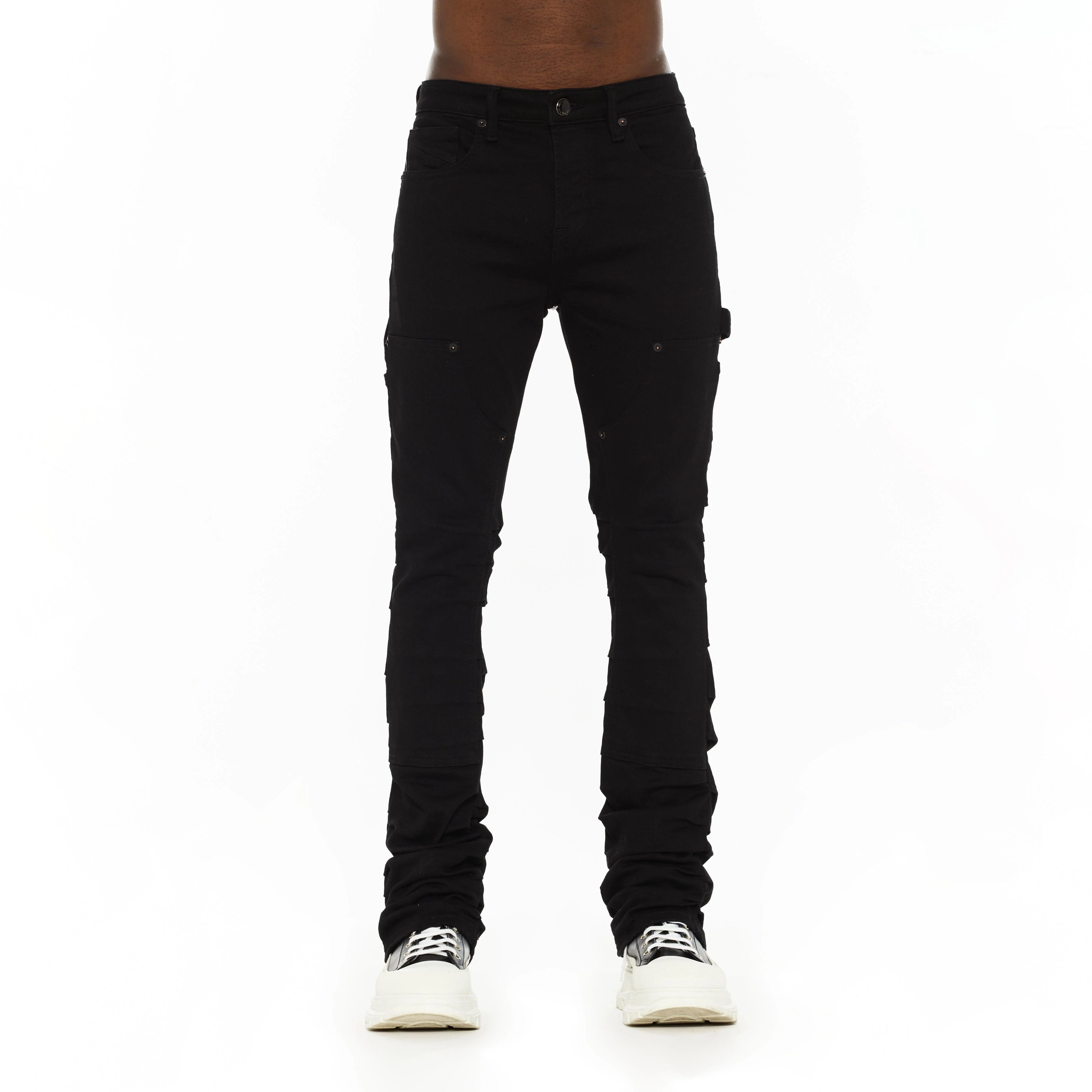 Hvman's Mars Bootcut Jeans in Black - Image 2