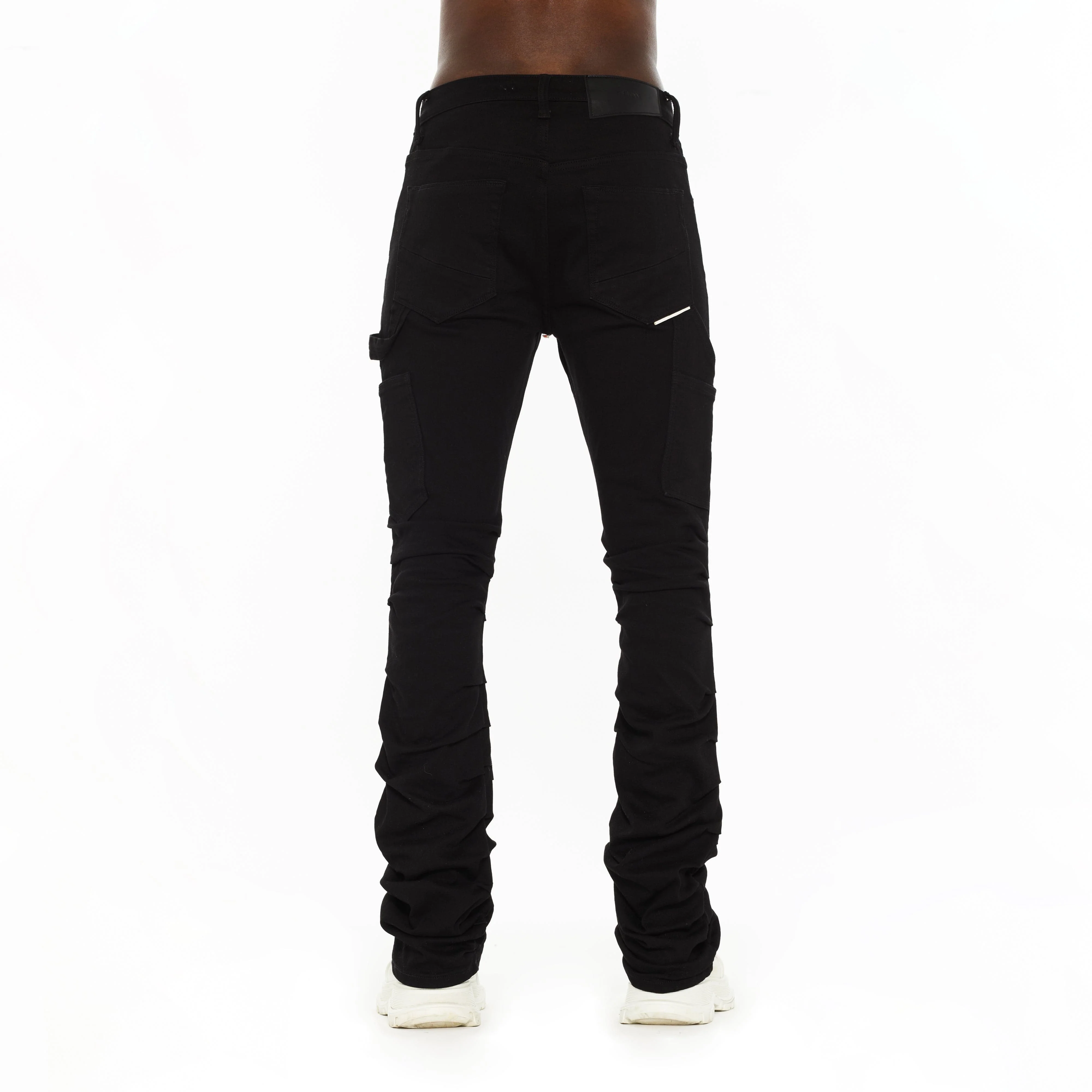Hvman's Mars Bootcut Jeans in Black - Image 3