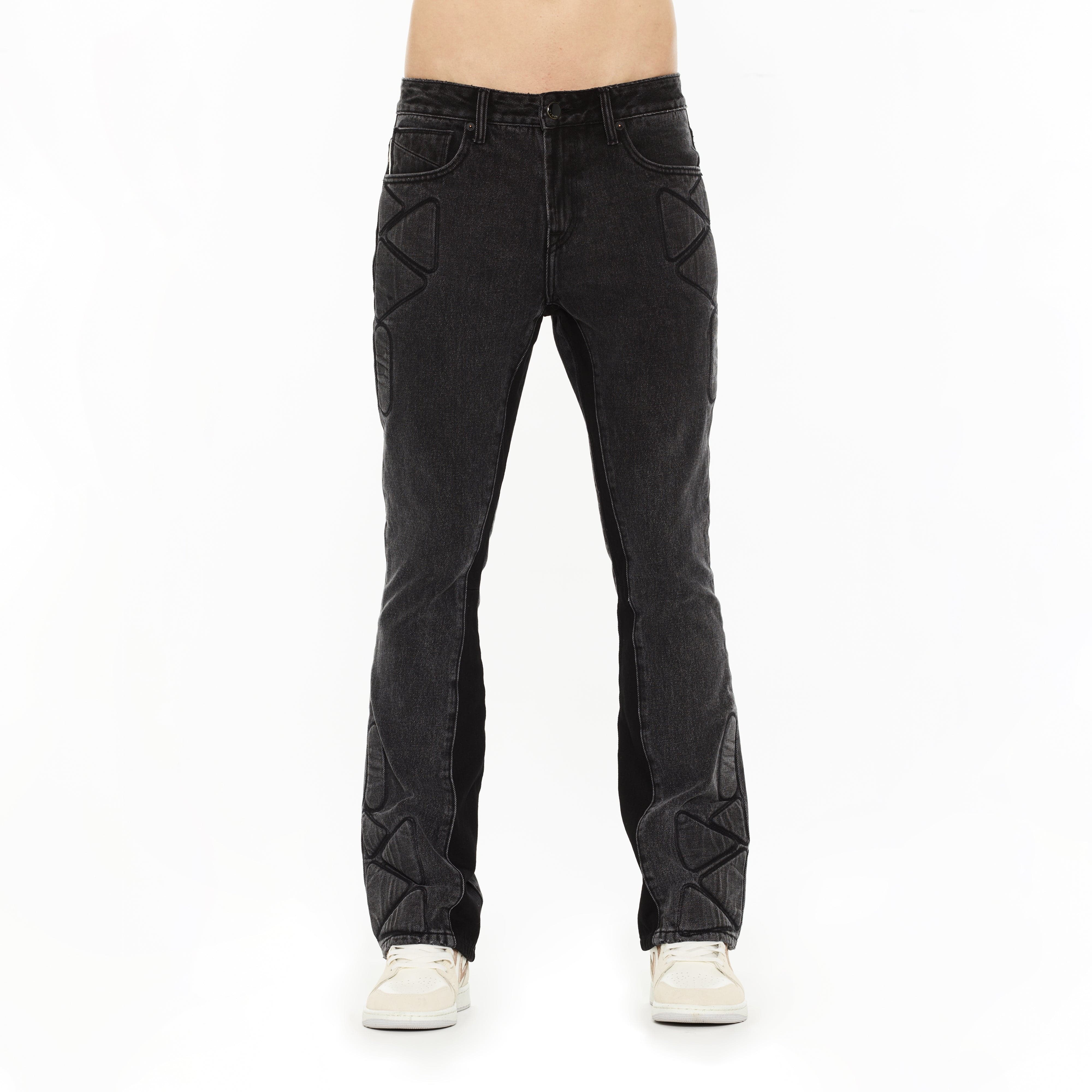 Hvman's Mars Bootcut Jeans in Grey - Image 2