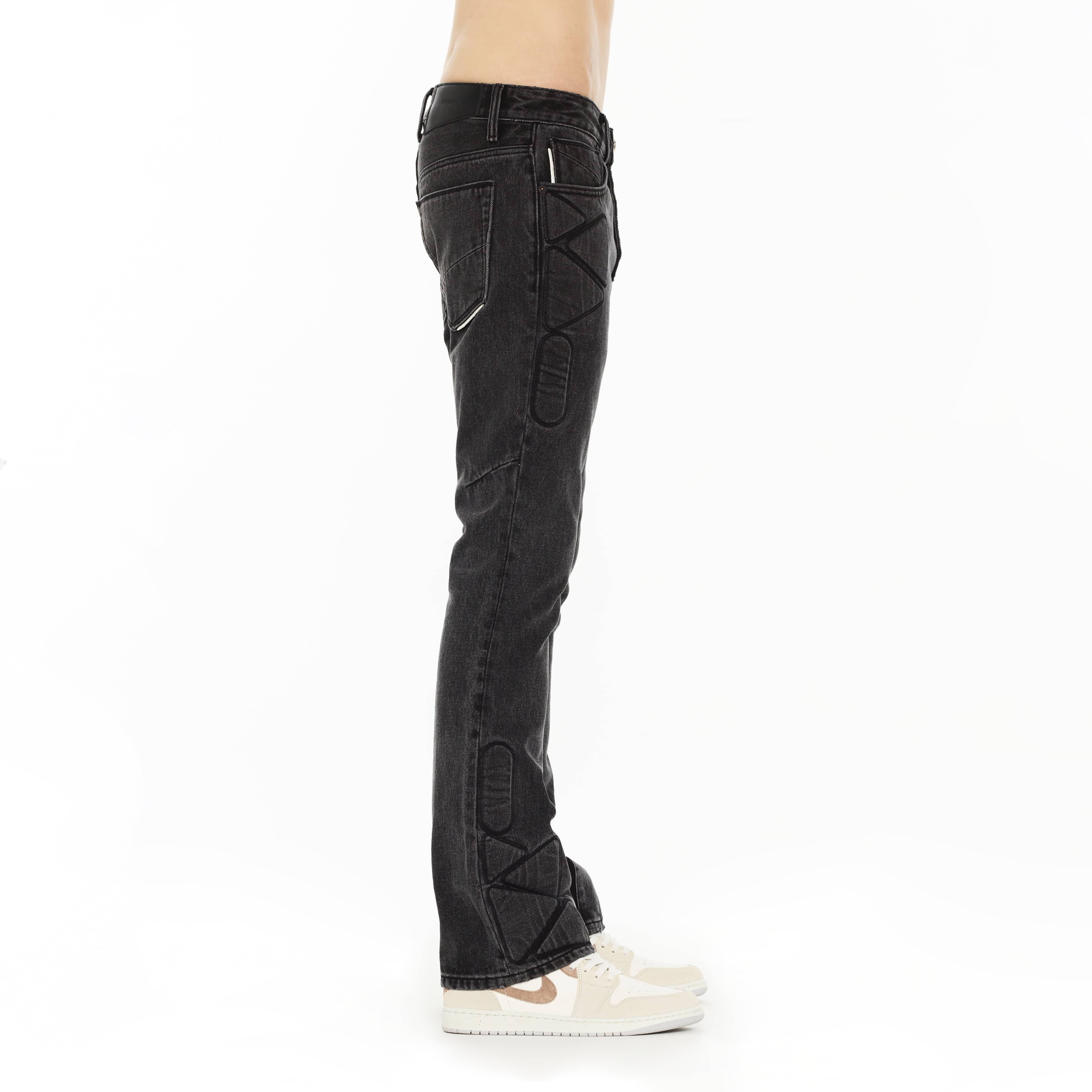 Hvman's Mars Bootcut Jeans in Grey - Image 4