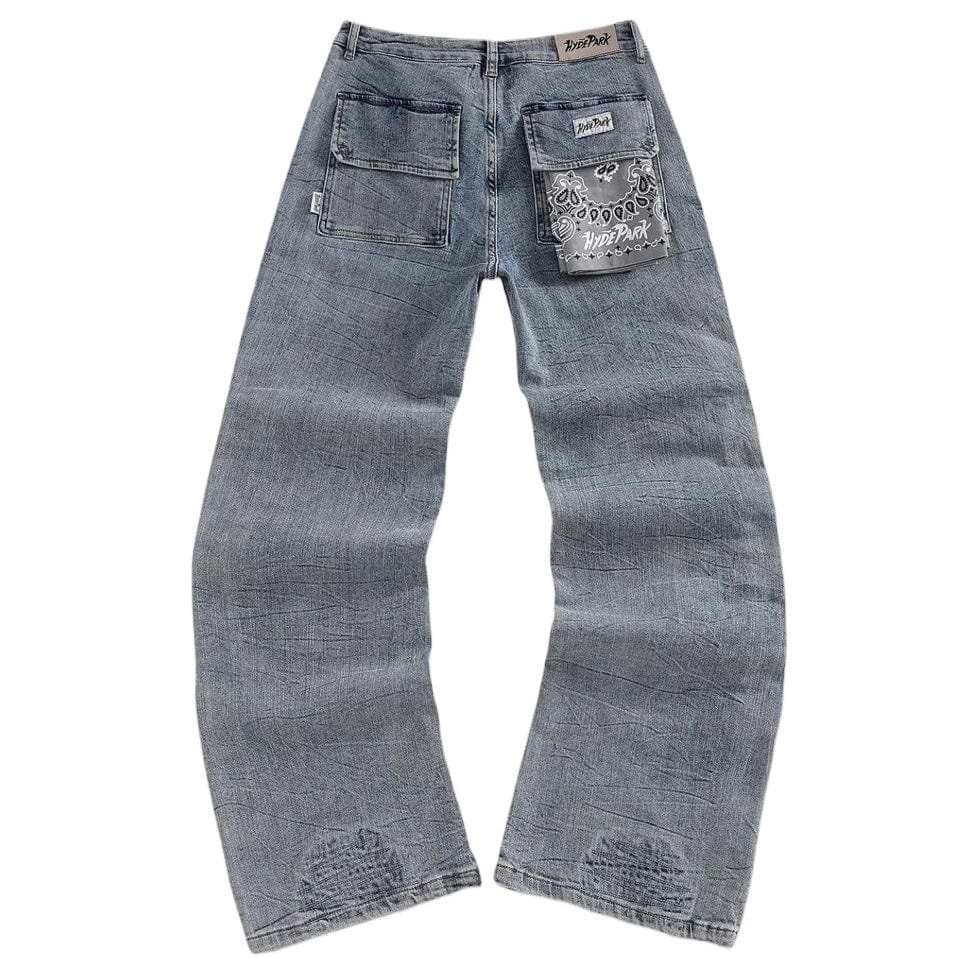 Hyde Park Bandana Breakaway Denim (Blue) - Image 2