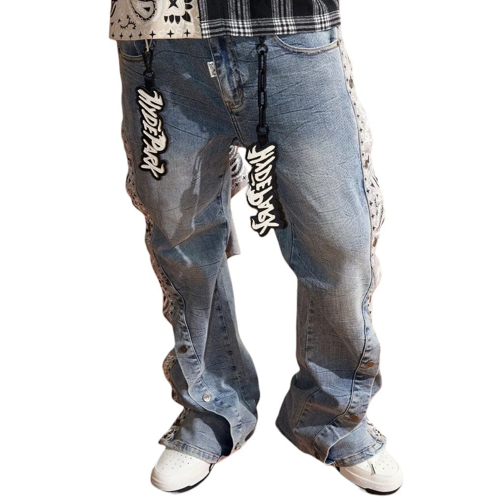 Hyde Park Bandana Breakaway Denim (Blue) - Image 3