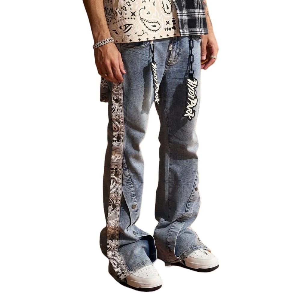 Hyde Park Bandana Breakaway Denim (Blue) - Image 4