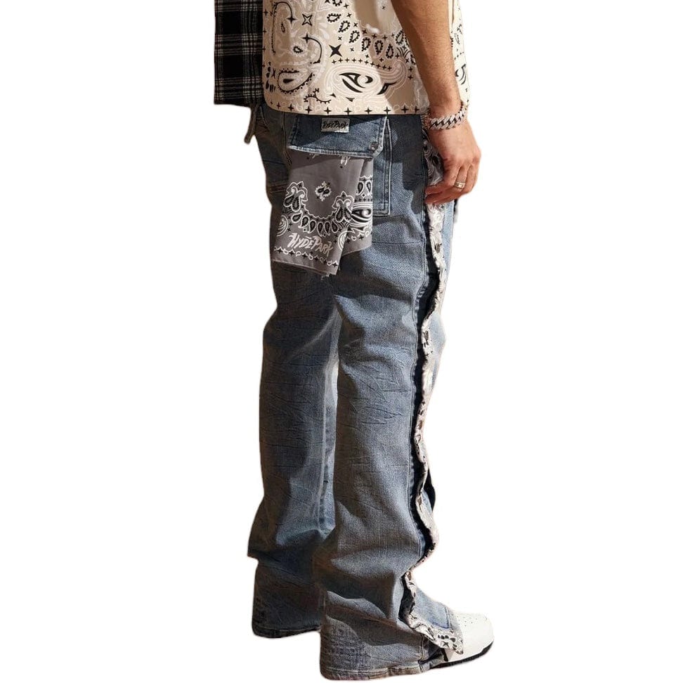 Hyde Park Bandana Breakaway Denim (Blue) - Image 5