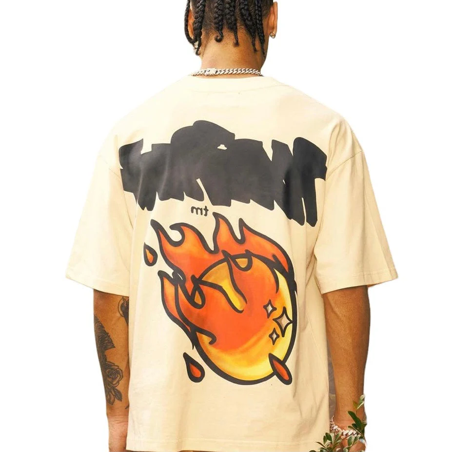Hyde Park Coming In Hot Tee (Cream) - Image 5