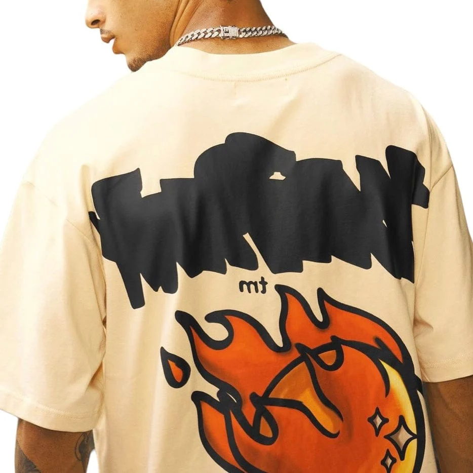 Hyde Park Coming In Hot Tee (Cream) - Image 6