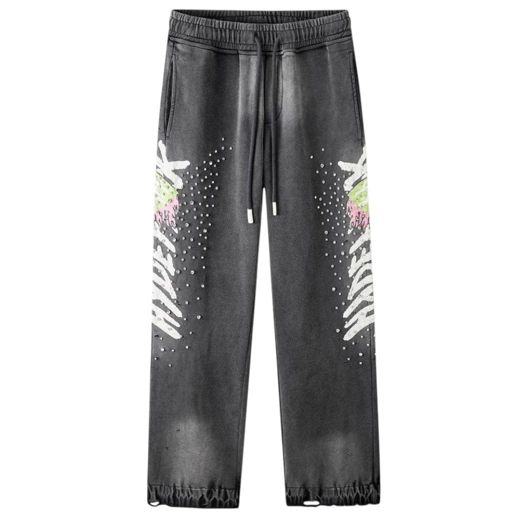 Hyde Park Easy Does It Pants (Black/Green Heart)
