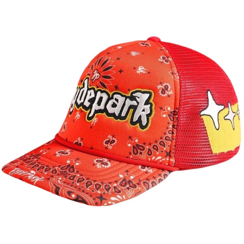 Hyde Park HP Bandana Trucker Hat (Red) - Image 2