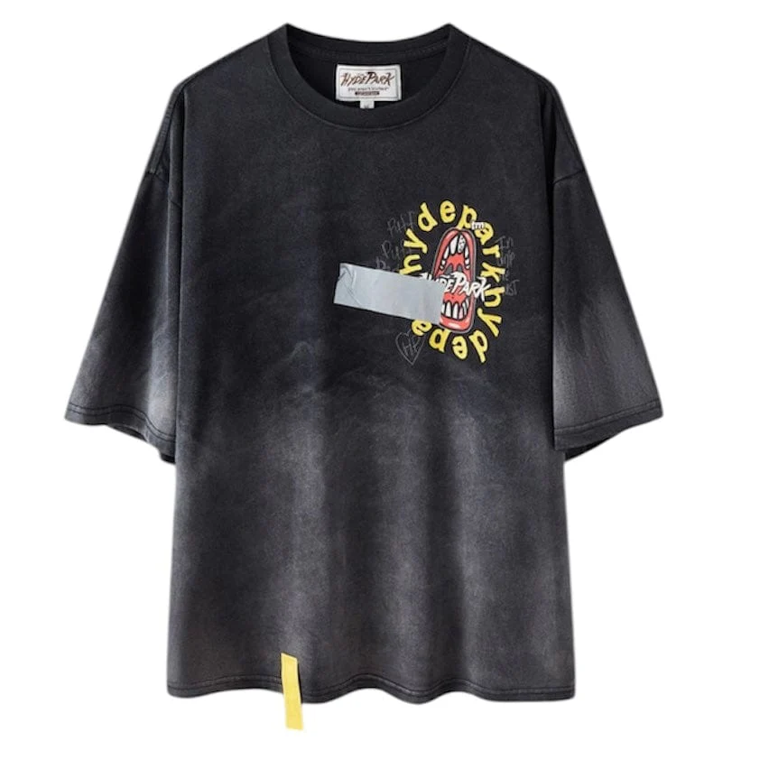 Hyde Park Money Where Your Mouth ls Tee (Black)