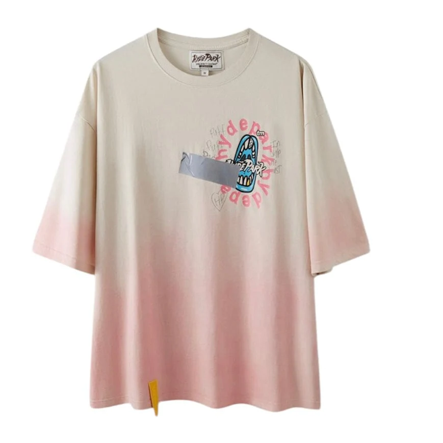 Hyde Park Money Where Your Mouth ls Tee (Strawberry Milk)