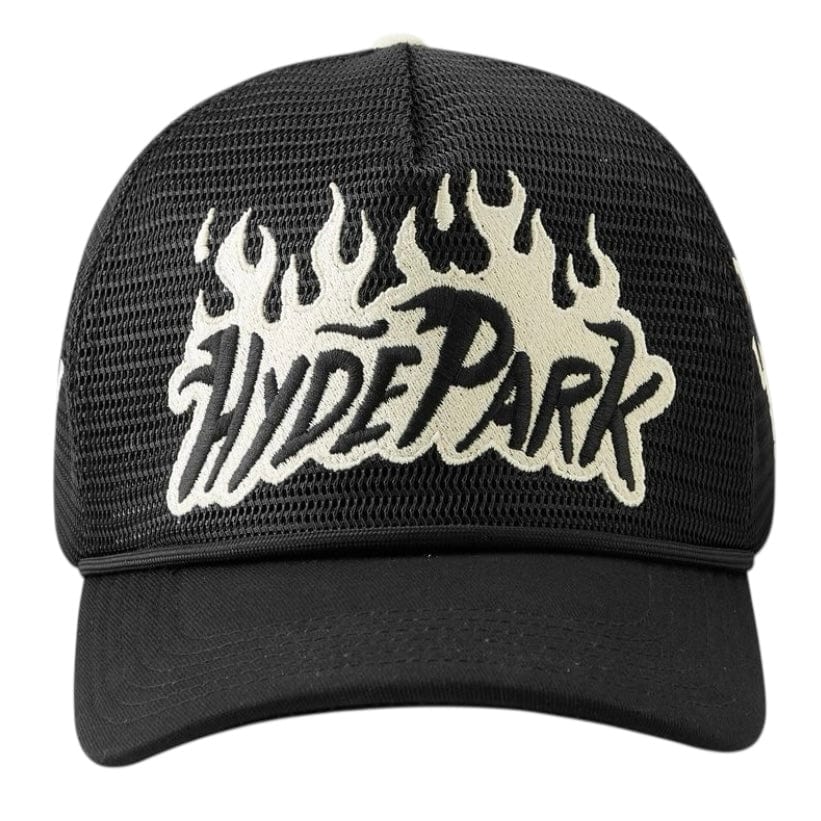 Hyde Park Nothing But Net Trucker Hat (Black) - Image 3