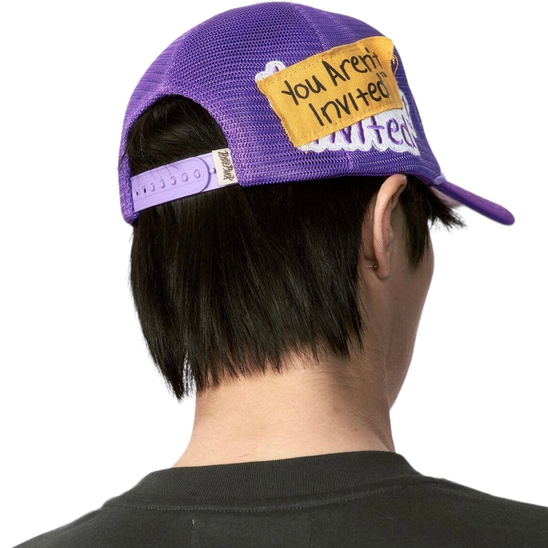 Hyde Park Nothing But Net Trucker Hat (Purple) - Image 4