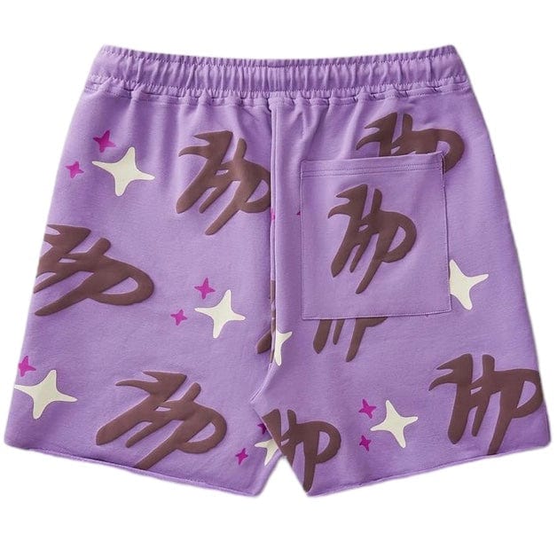 Hyde Park Puff The Magic Pattern Shorts (Purple) - Image 2