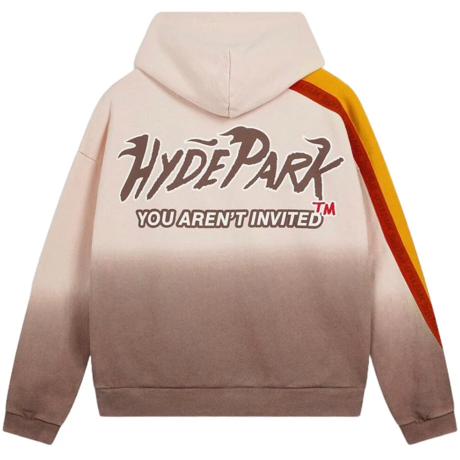 Hyde Park Race To The Top Hoodie (Cream) - Image 2