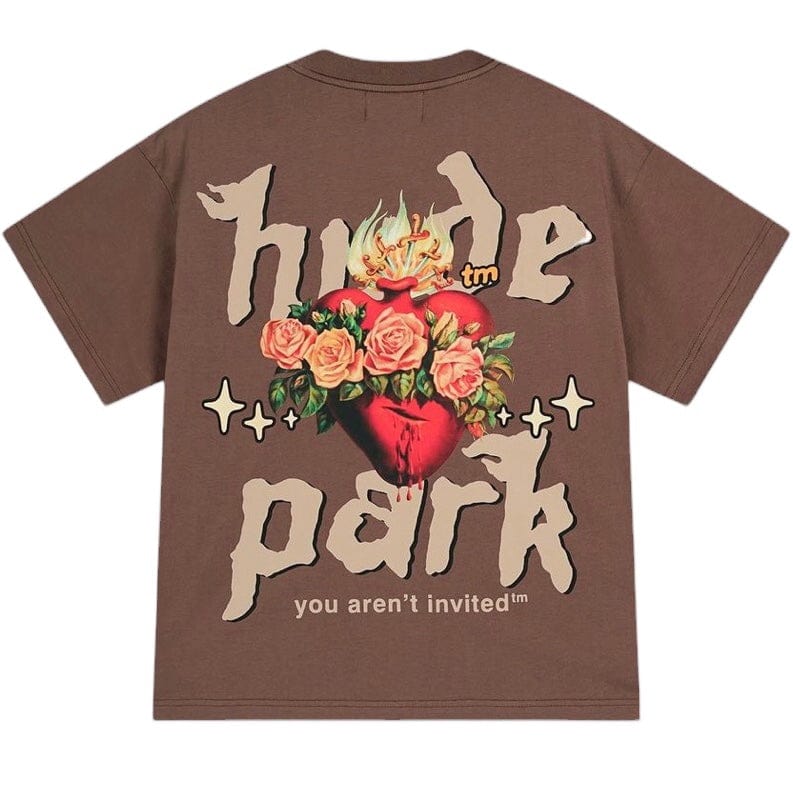 Hyde Park Sacred Heart Tee (Brown) - Image 2