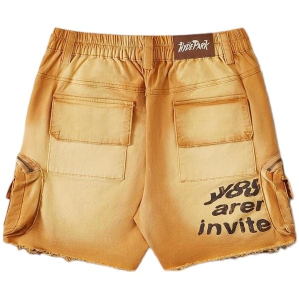 Hyde Park The Weekender Cargo Shorts (Gold) - Image 2