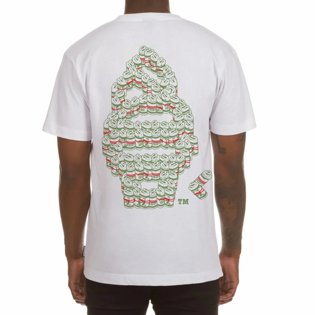Ice Cream Cash Cone SS Tee (White) 441-9209 - Image 2