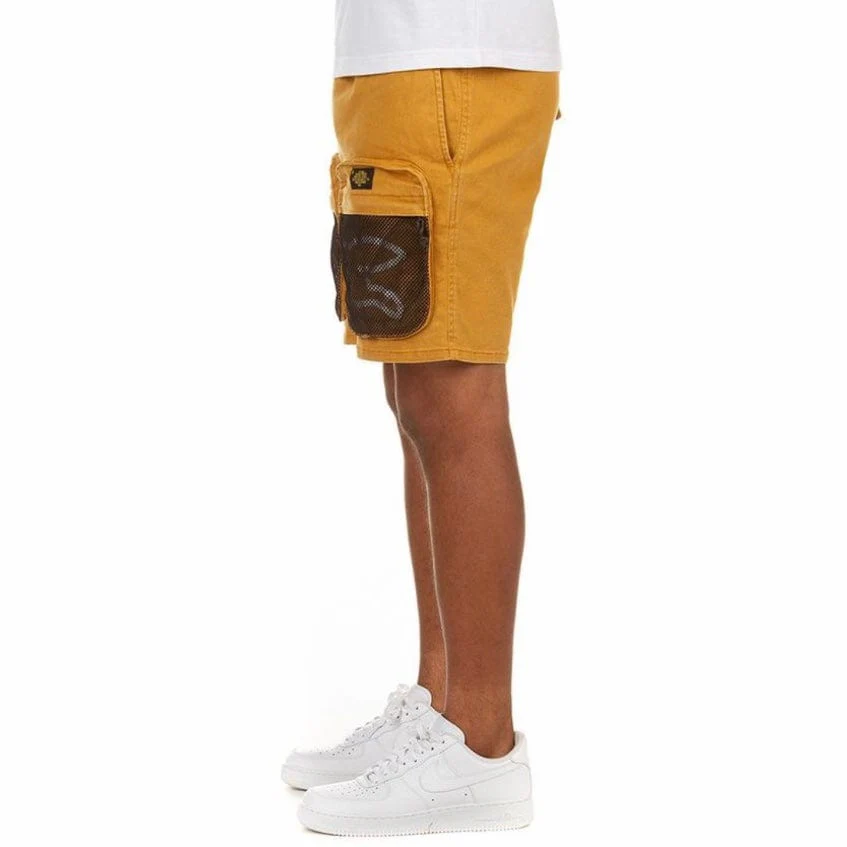 Ice Cream Chocolate Cargo Shorts (Golden Yellow) - 411-5105 - Image 3