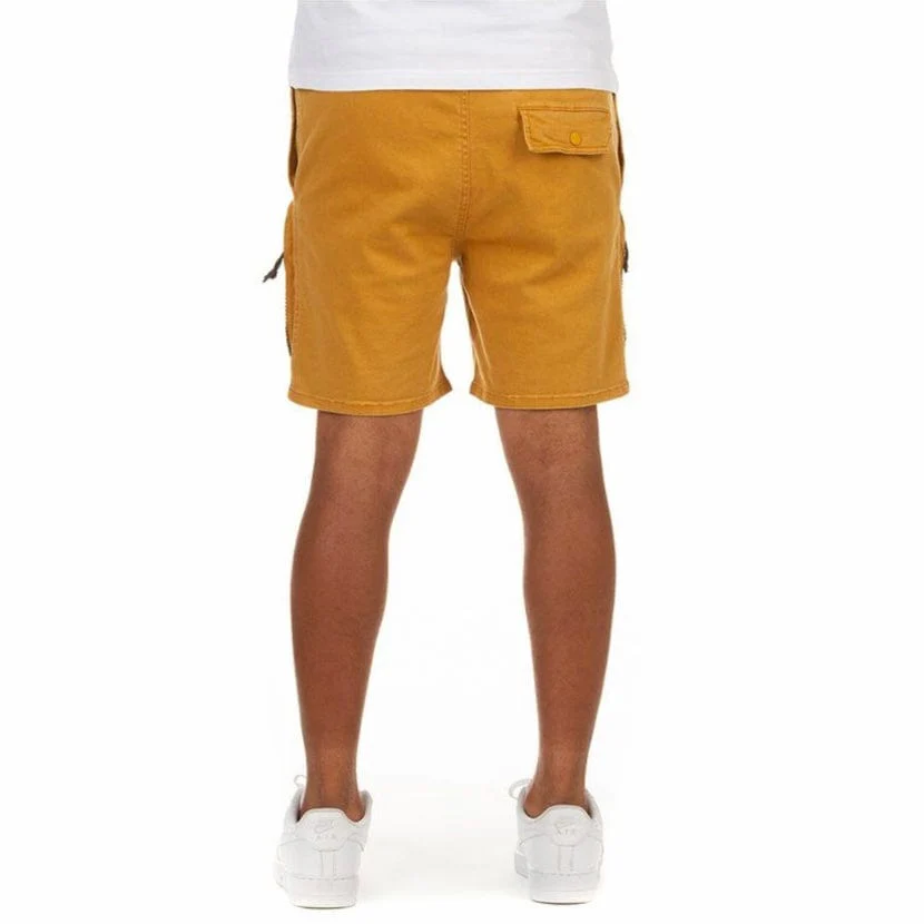 Ice Cream Chocolate Cargo Shorts (Golden Yellow) - 411-5105 - Image 4