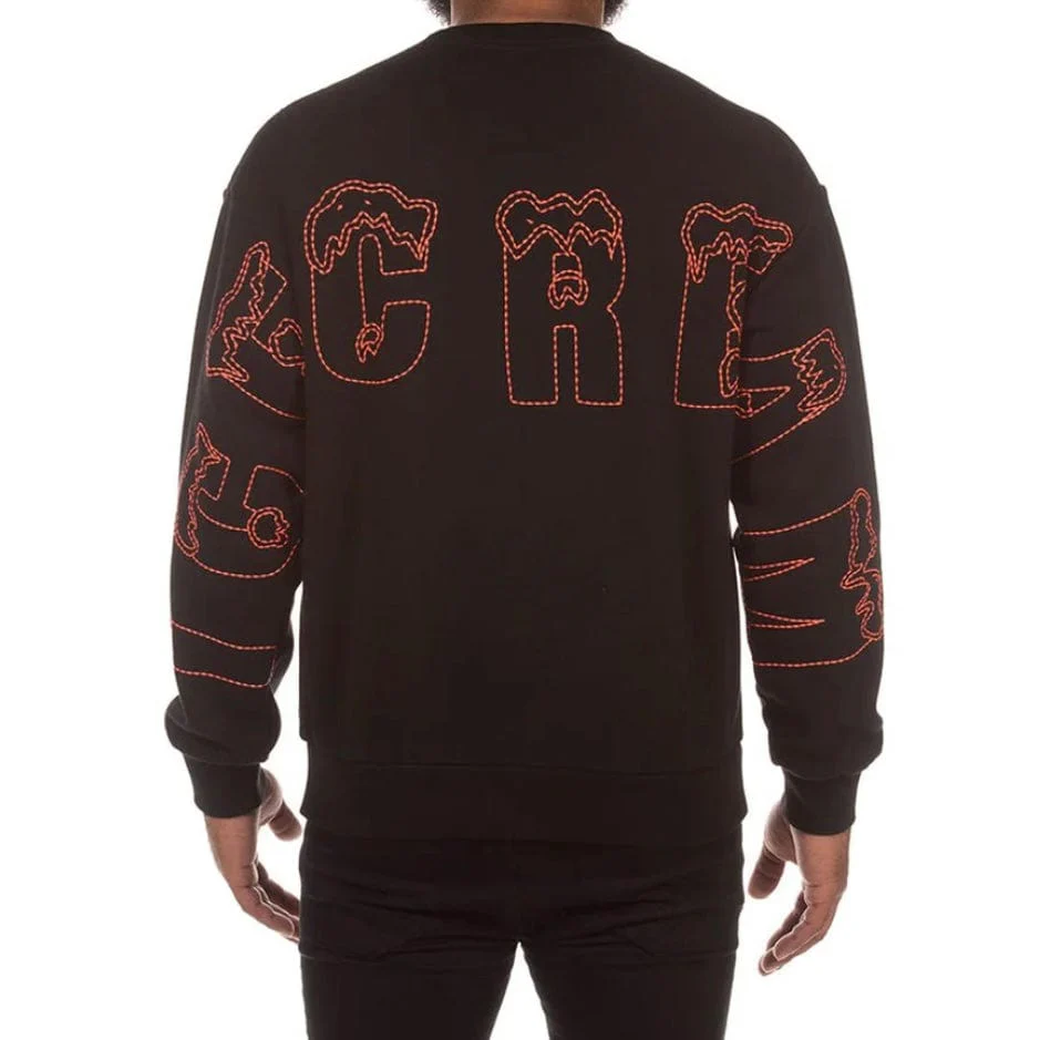 Ice Cream Cone Crewneck (Black) 431-6303 - Image 2
