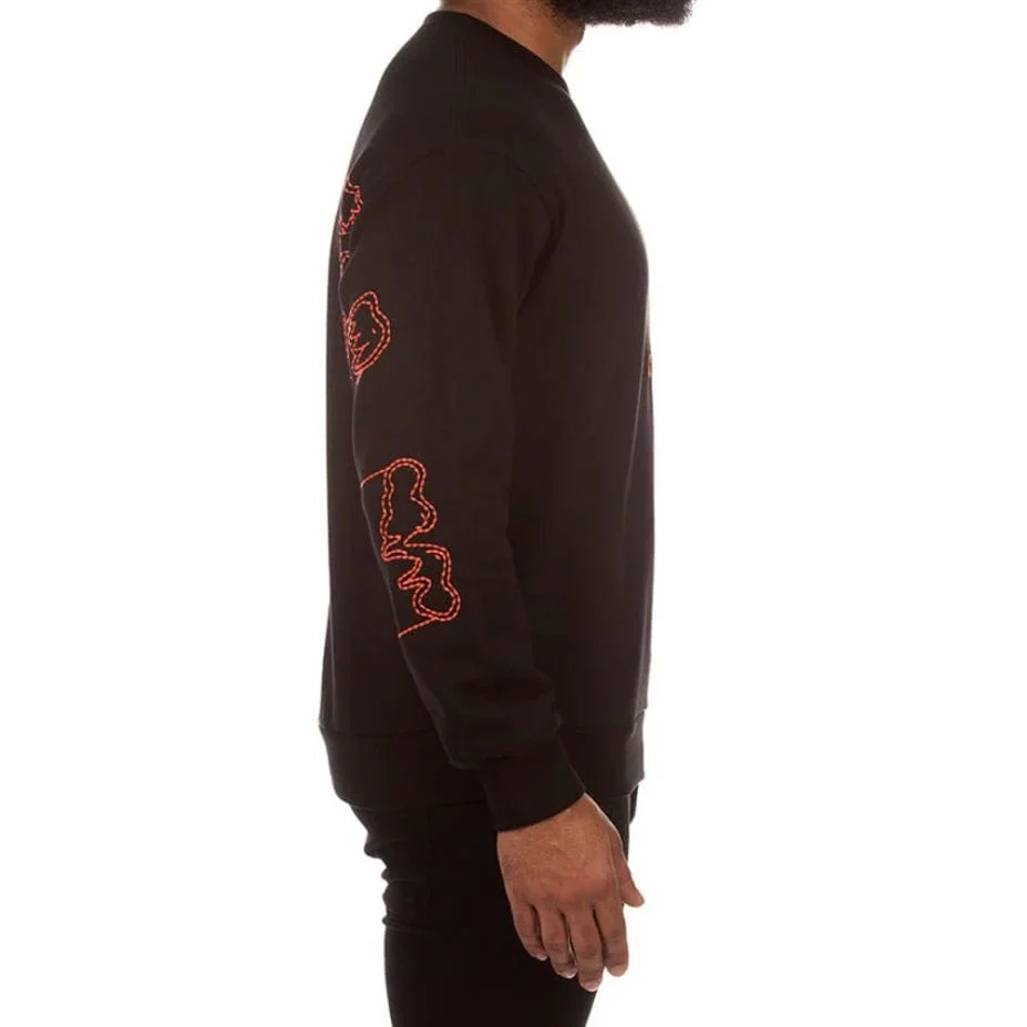 Ice Cream Cone Crewneck (Black) 431-6303 - Image 3