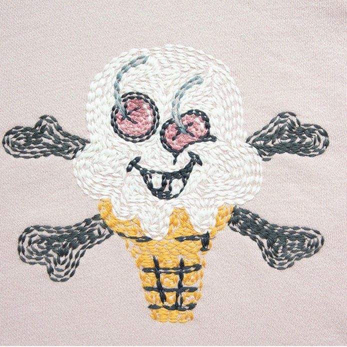 Ice Cream Croissant Hoodie (Rose Smoke) 431-9305 - Image 9