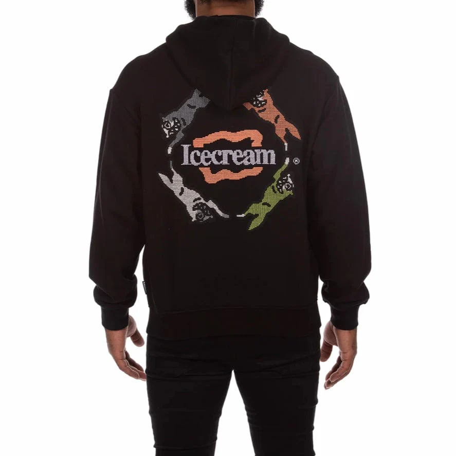 Ice Cream Dippin Dots Hoodie (Black) 441-2305 - Image 2