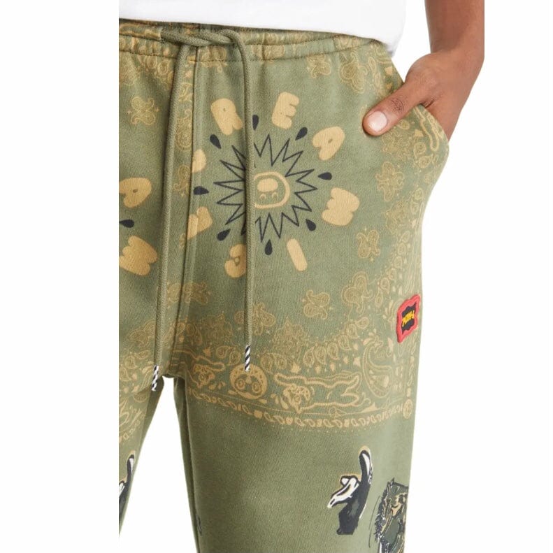 Ice Cream Gasoline Sweatpants (Deep Lichen Green) 421-7108 - Image 2