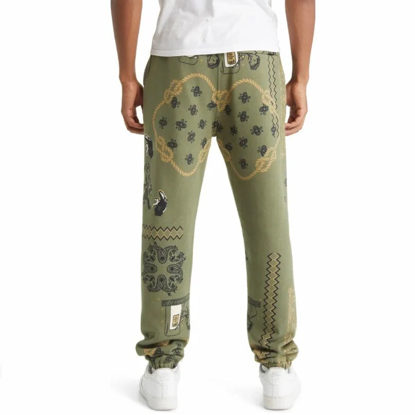 Ice Cream Gasoline Sweatpants (Deep Lichen Green) 421-7108 - Image 4