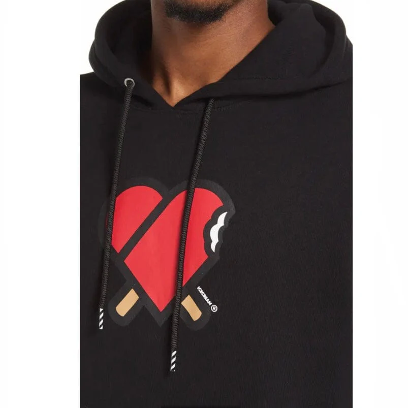 Ice Cream Heart Hoodie (Black) 411-9307 - Image 2