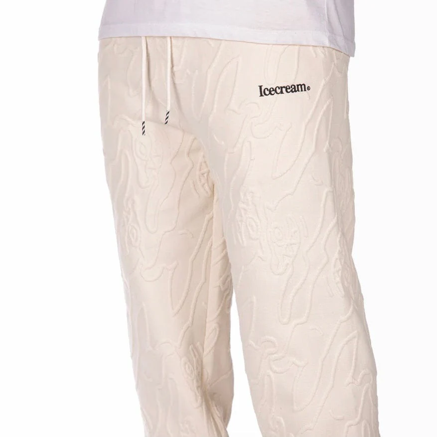 Ice Cream Laced Sweatpants (Antique White) 441-2104 - Image 3