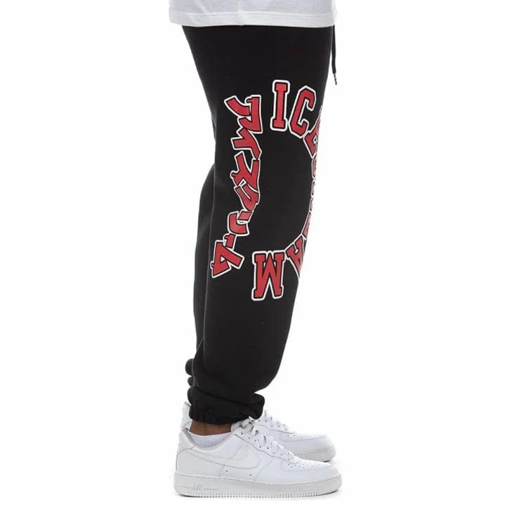 Ice Cream Orientation Sweatpants (Black) 431-1105 - Image 2