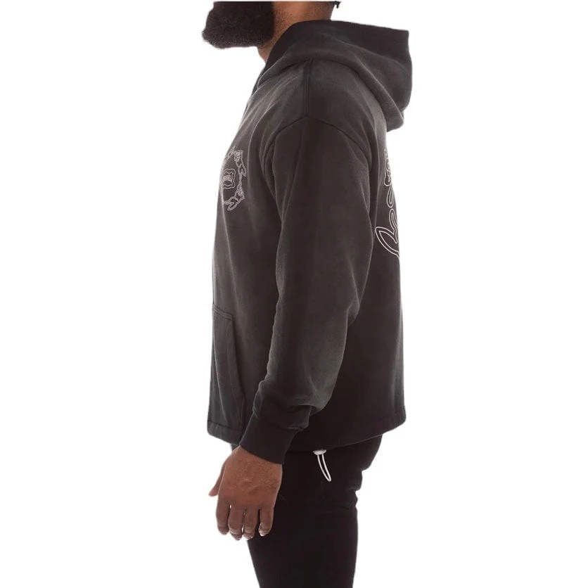 Ice Cream Rotation Hoodie (Black) 451-1301 - Image 3
