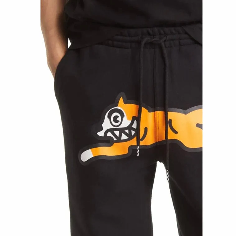 Ice Cream Running Dog Sweatpants (Black) 421-9106 - Image 2