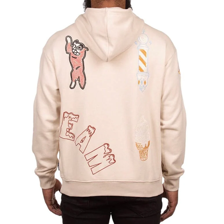 Ice Cream Stitching Hoodie (Fog) 431-7310 - Image 2