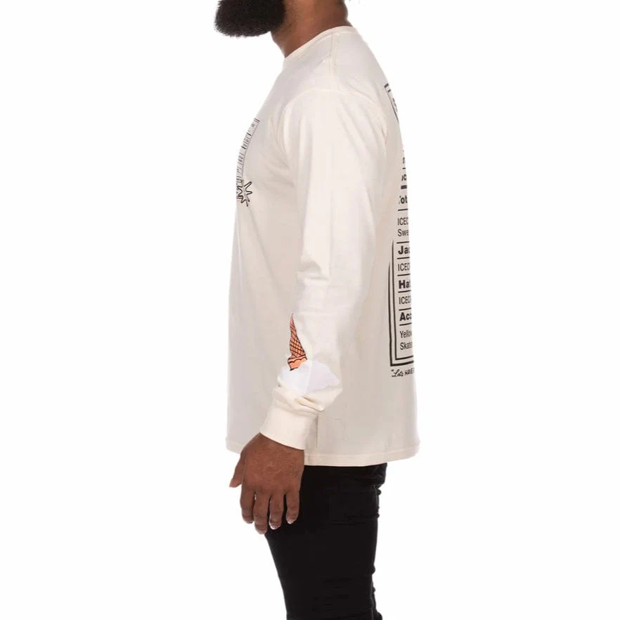Ice Cream Style Facts Long Sleeve Knit (Antique White) 441-2303 - Image 3