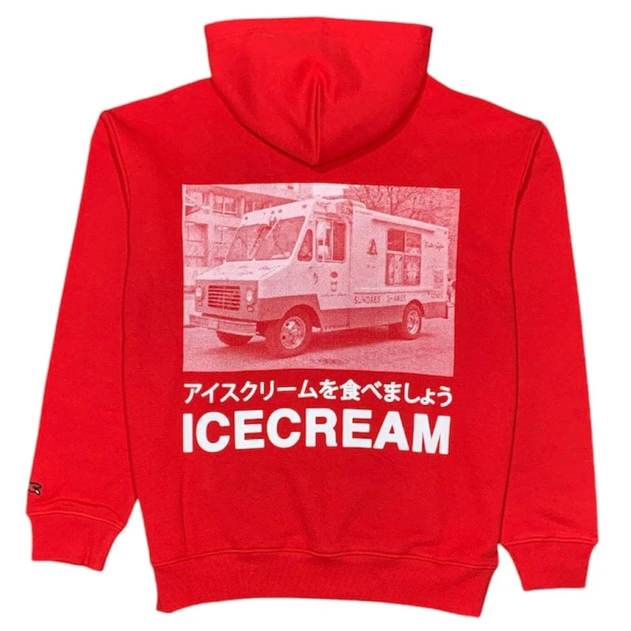 Ice Cream The Truck Hoodie (Racing Red) 441-7303 - Image 2