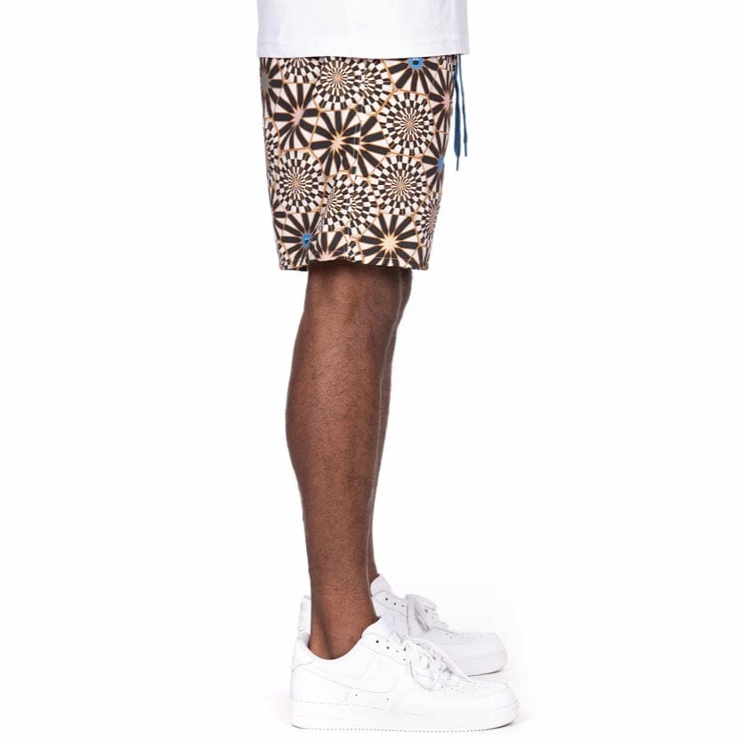 Ice Cream Tropical Shorts (White) 441-3103 - Image 2