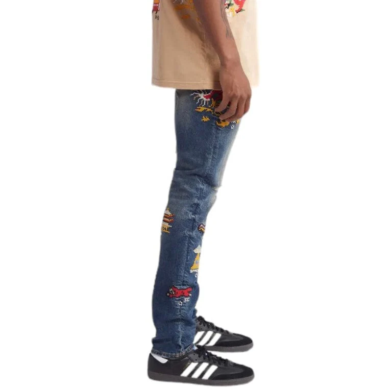 Ice Cream World Tour Jeans (Blueberry Haze) 441-4100 - Image 2
