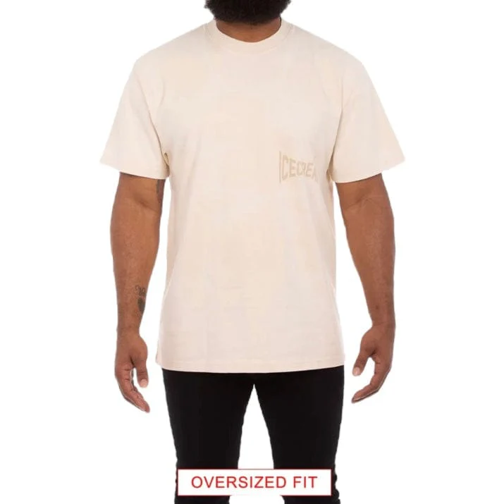 Ice Cream Wrestle SS Oversized Knit (Fog) 451-2302 - Image 4