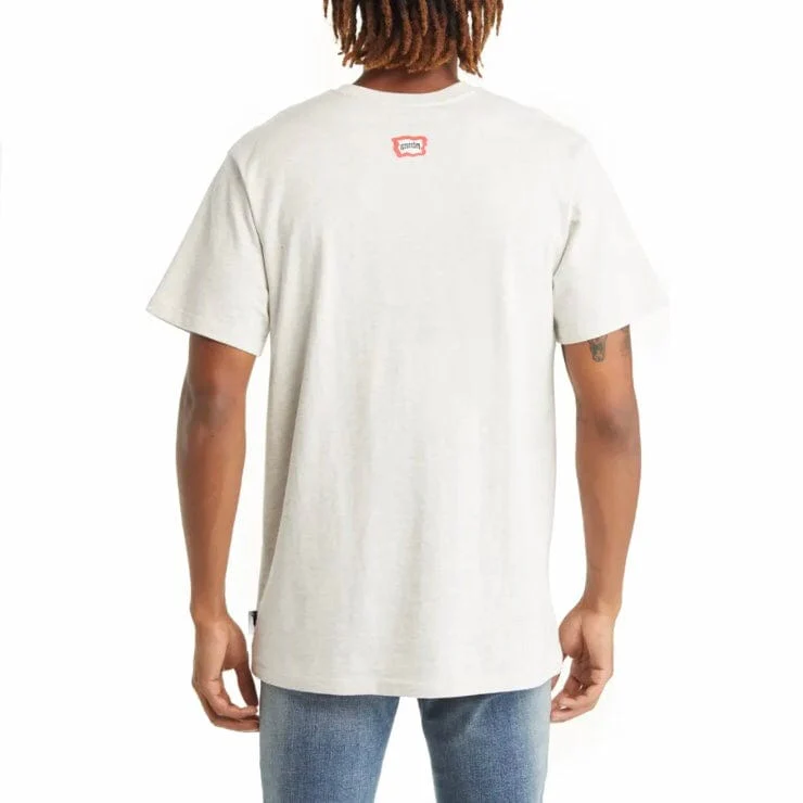 Ice Cream Yikes Stripes SS Tee (Light Heather Grey) 421-8202 - Image 4