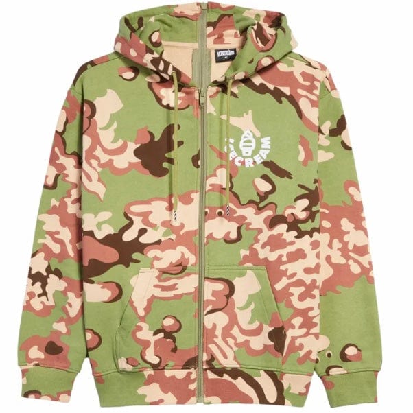Ice Cream Zip Through Hoodie (Camo) 421-8308 - Image 5