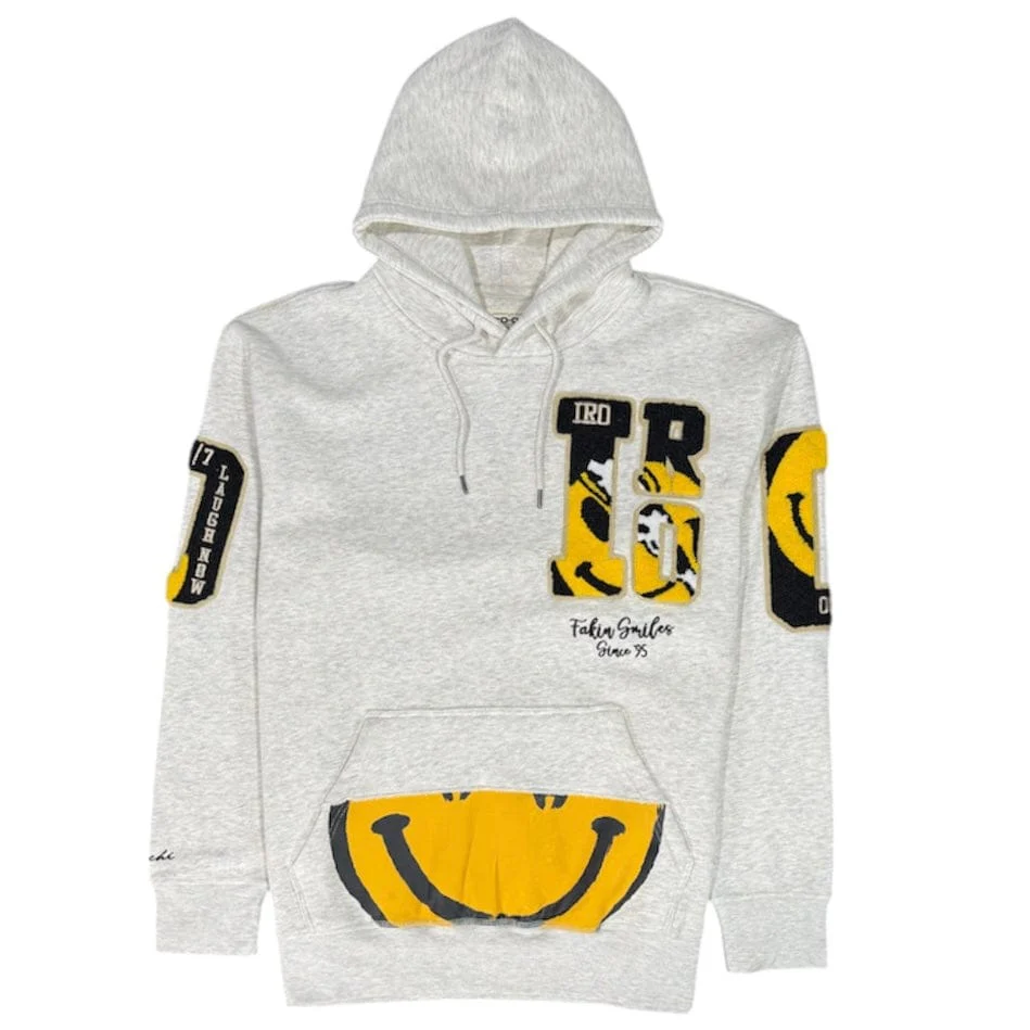 Iro-Ochi Fakin Smiles Hoodie (Grey) 321-33729