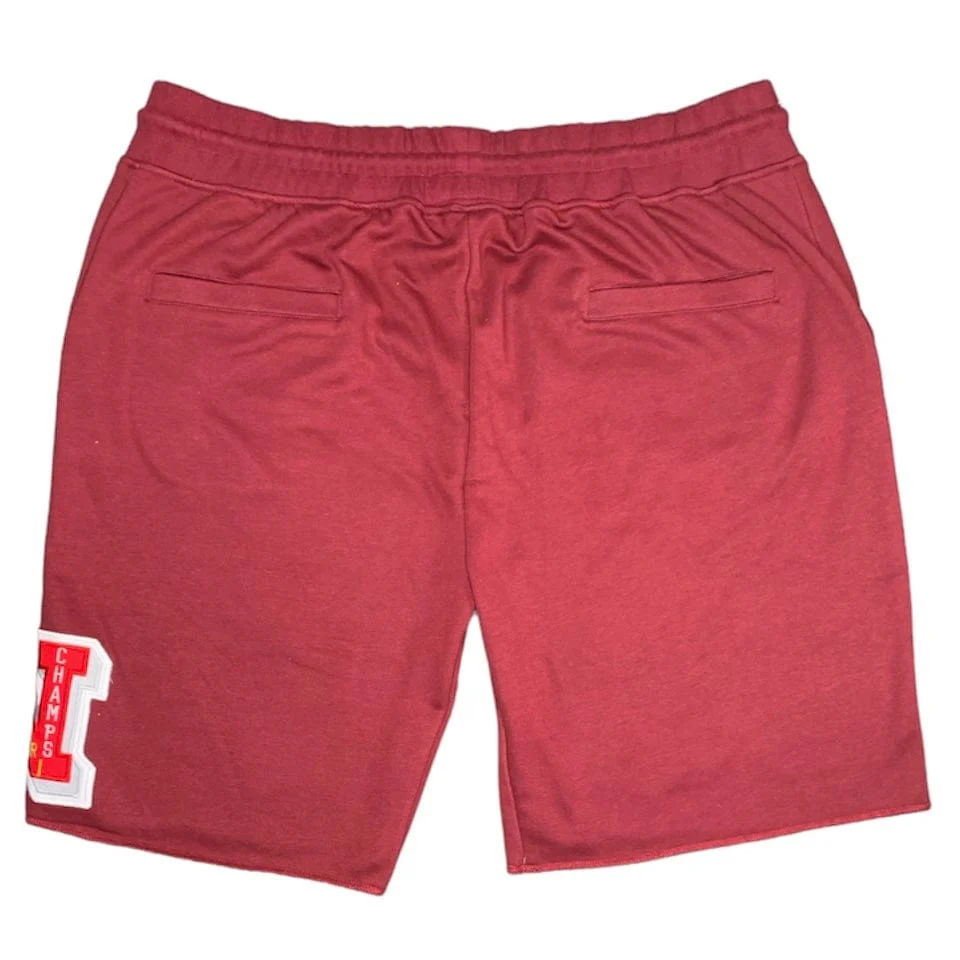 Iro-Ochi Osaka Champion Patch Short (Burgundy) - 361112 - Image 2