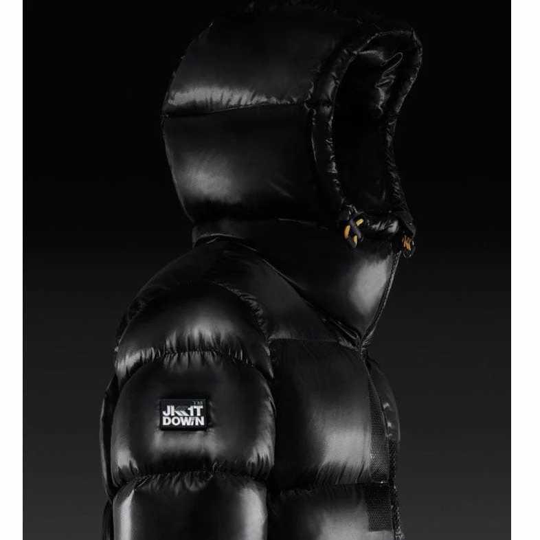 Jack1t Prime Slick Down Puffer Jacket (Black) - Image 4